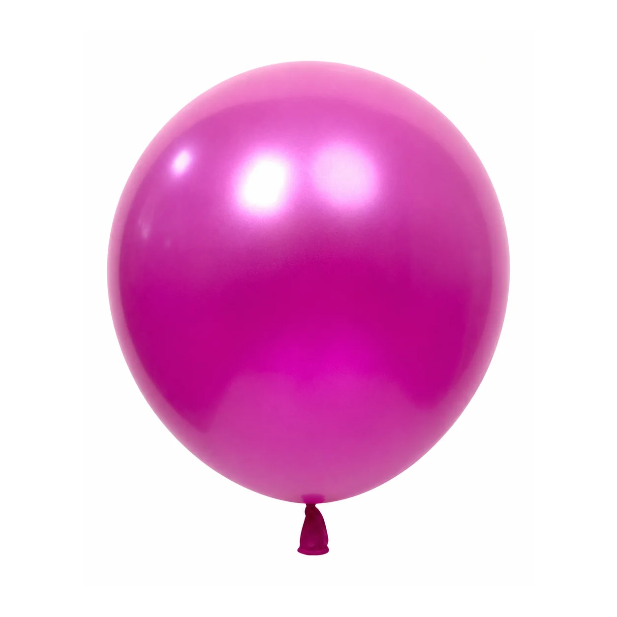 10 inch pearl rose red latex balloon