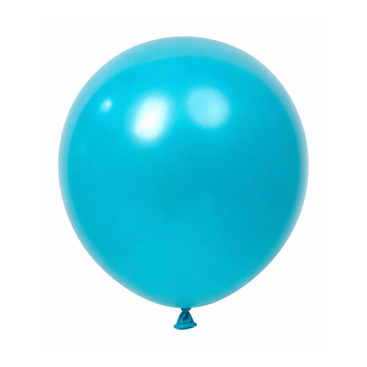 10 inch pearl sky blue latex balloon