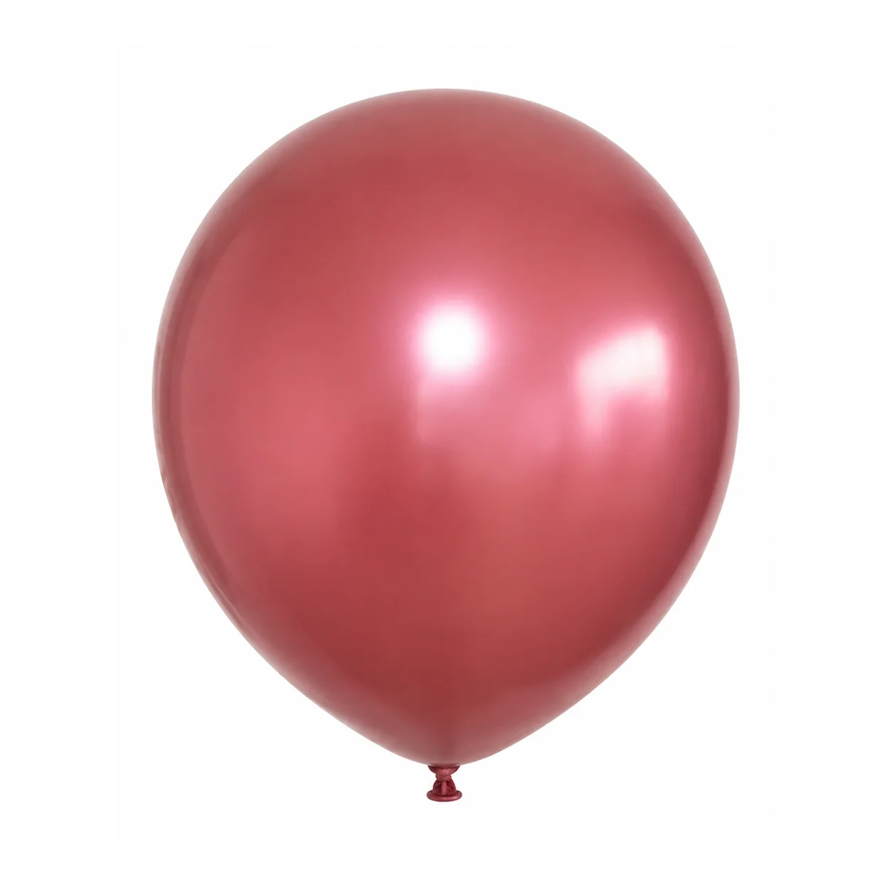 10 inch pearl wine red latex balloon