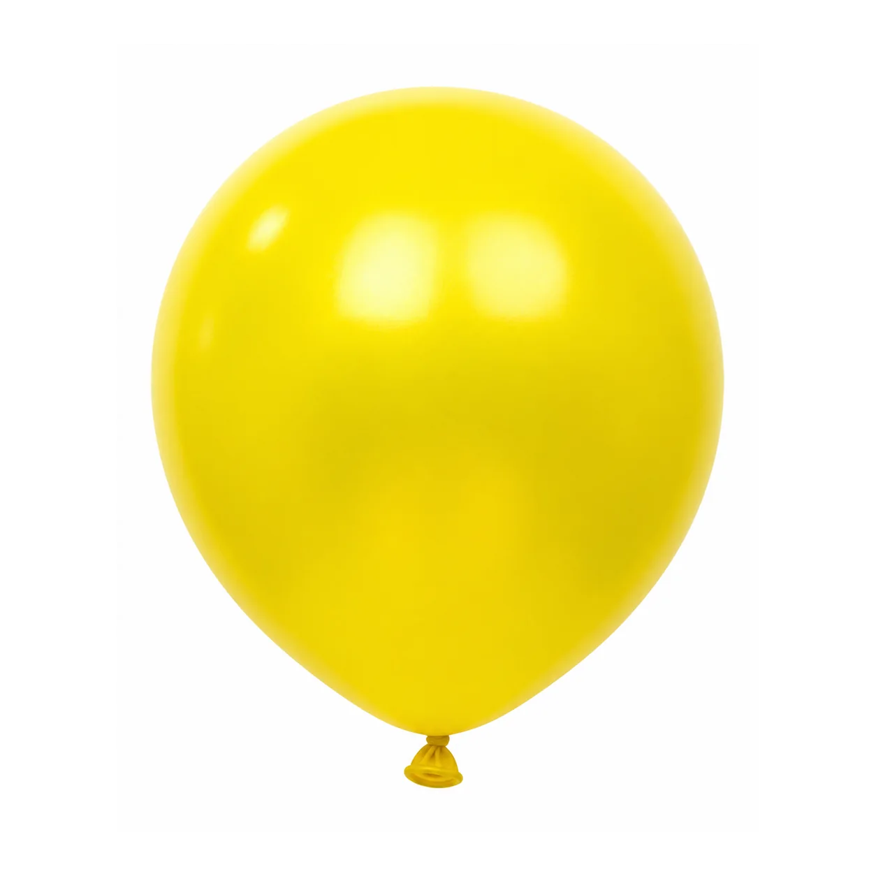 10 inch pearl yellow latex balloon