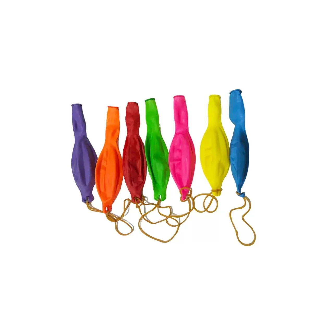Wholesale punch balloons assorted colors with elastic string