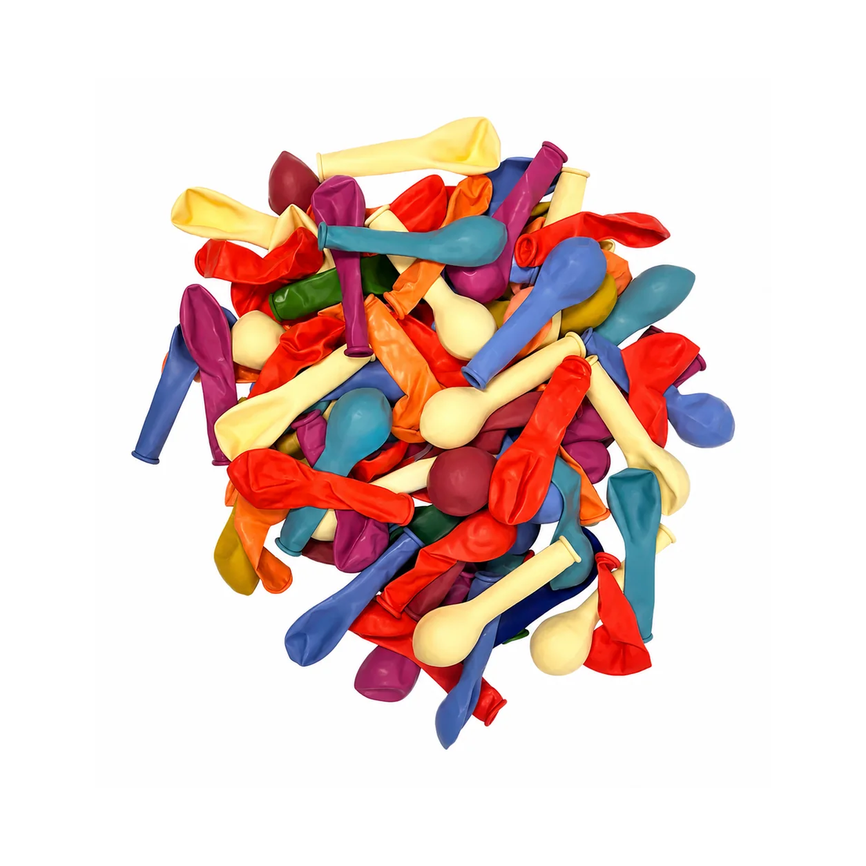 5 inch mixing colors retro balloon detail image