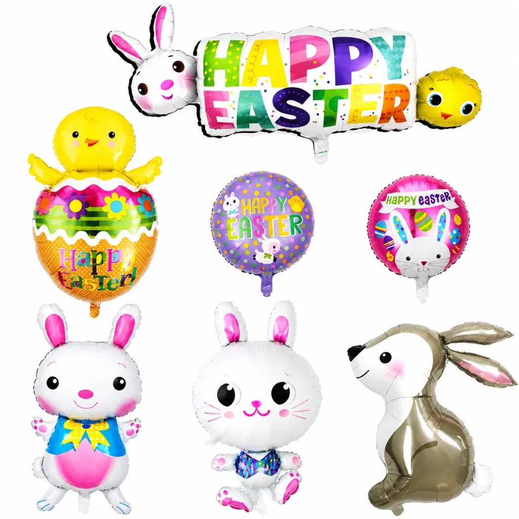 Easter Bunny Foil Balloons wholesale seasonal balloon image 1