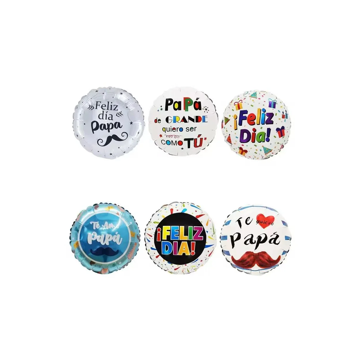Fathers Day Round Foil Balloons wholesale seasonal balloon image 2