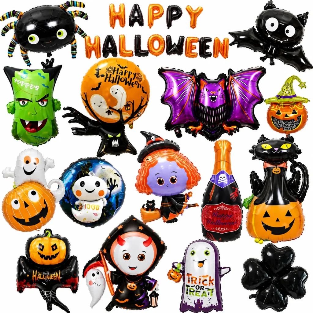 Halloween Foil Balloon Set wholesale seasonal balloon image 1