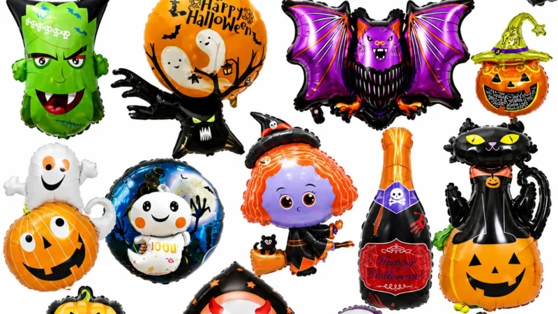 Halloween Foil Balloon Set wholesale seasonal balloon image 1