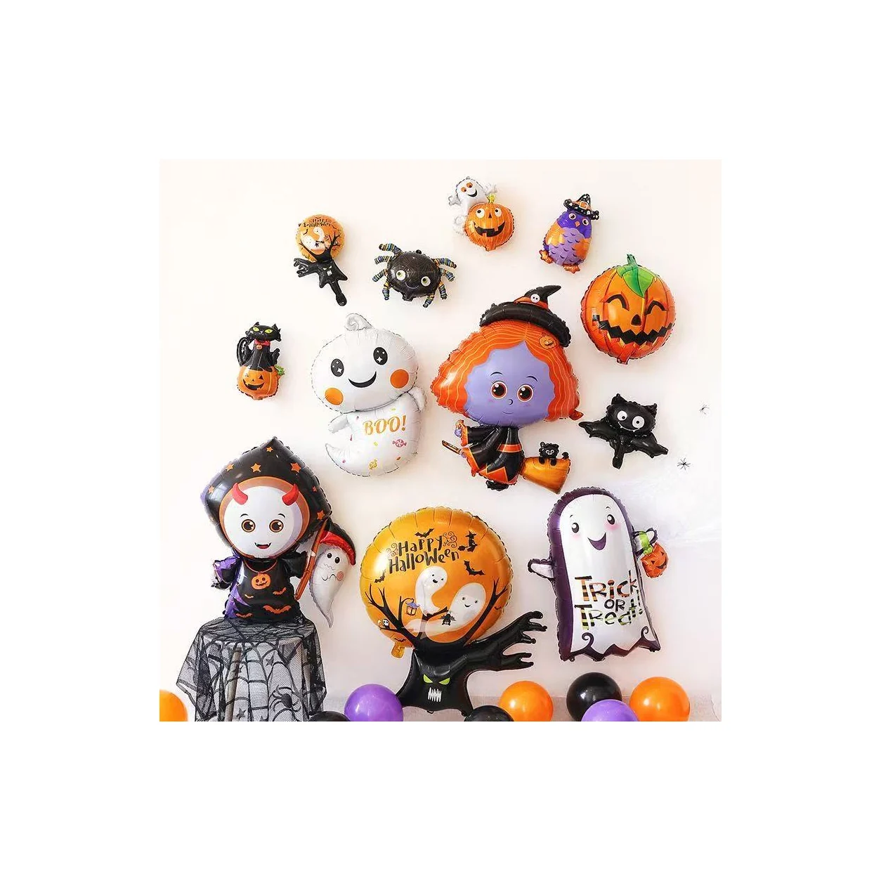 Halloween Foil Balloon Set wholesale seasonal balloon image 2