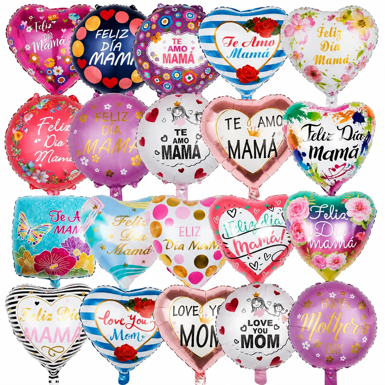 Mothers Day Foil Balloon Set