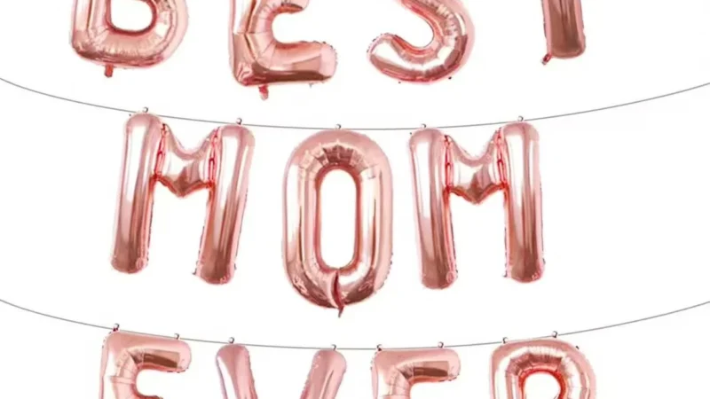 Mothers Day Foil Letter Balloons wholesale seasonal balloon image 1
