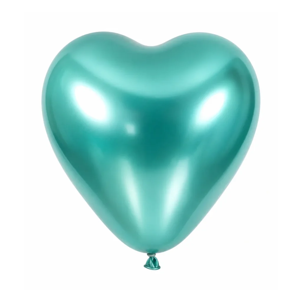 Metallic Heart Shaped Balloons wholesale product image 1