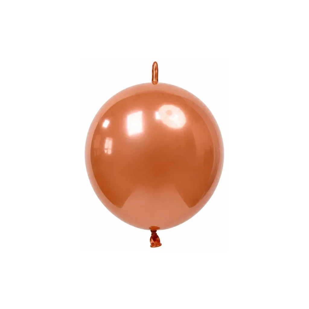 6 Inch Metallic Linking Balloons wholesale product image 1