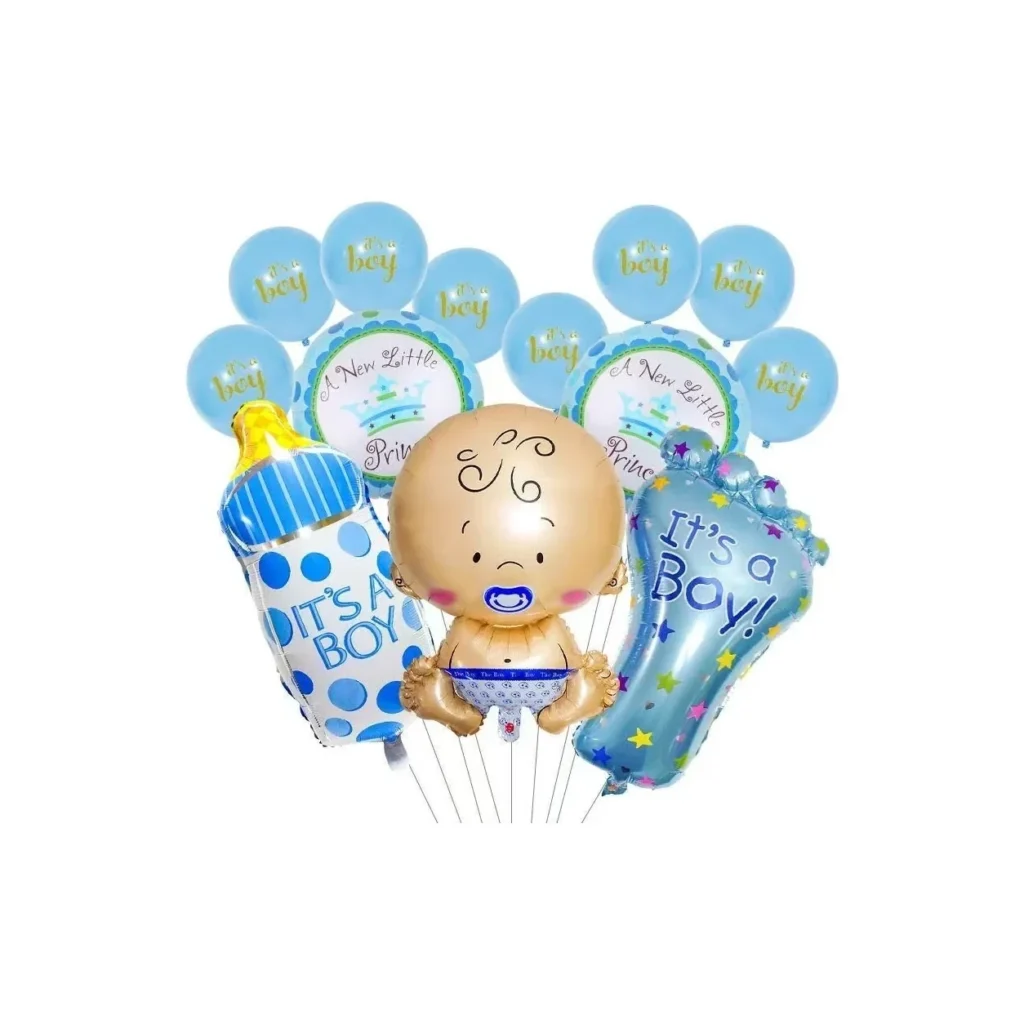 Baby Boy Foil Balloons wholesale party balloon image 1