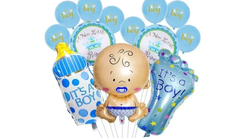 Baby Boy Foil Balloons wholesale party balloon image 1