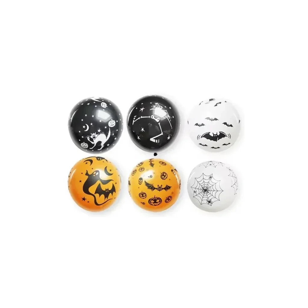 Halloween Printed Latex Balloons wholesale seasonal balloon image 1