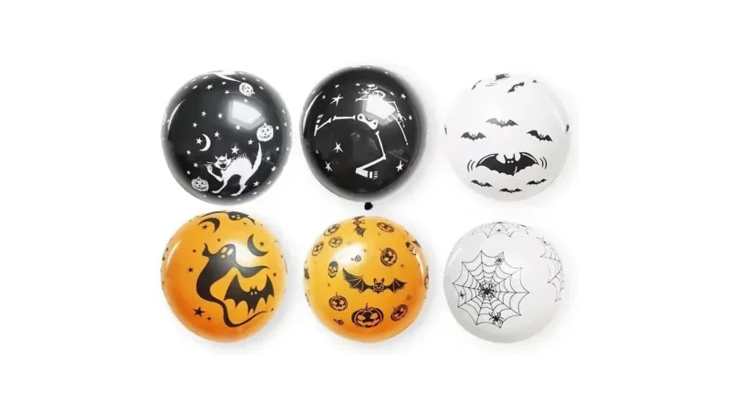 Halloween Printed Latex Balloons wholesale seasonal balloon image 1