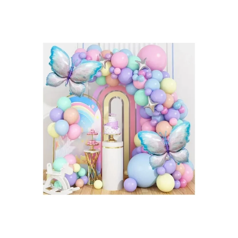 Lavender Birthday Party Balloon Kit wholesale party balloon image 1