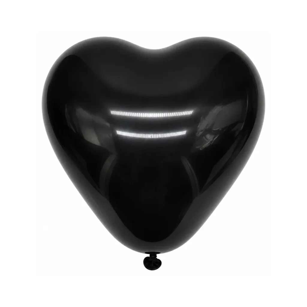 Matte Heart Shaped Balloons wholesale product image 1