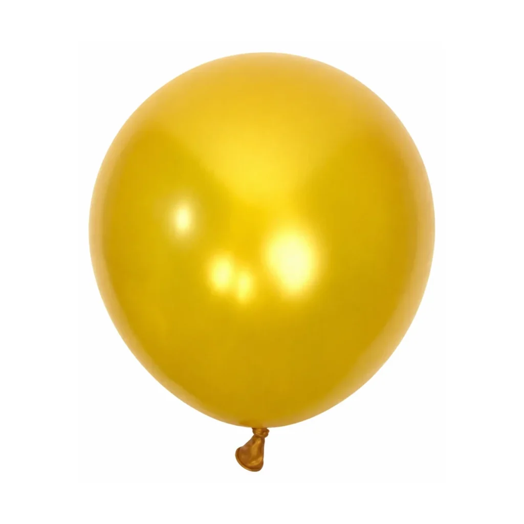 10 inch pearl gold latex balloon