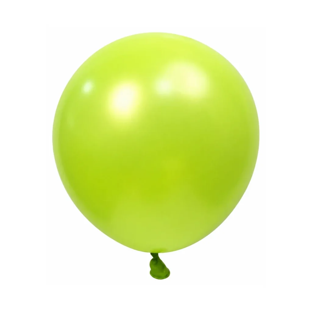 10 inch pearl light green latex balloon