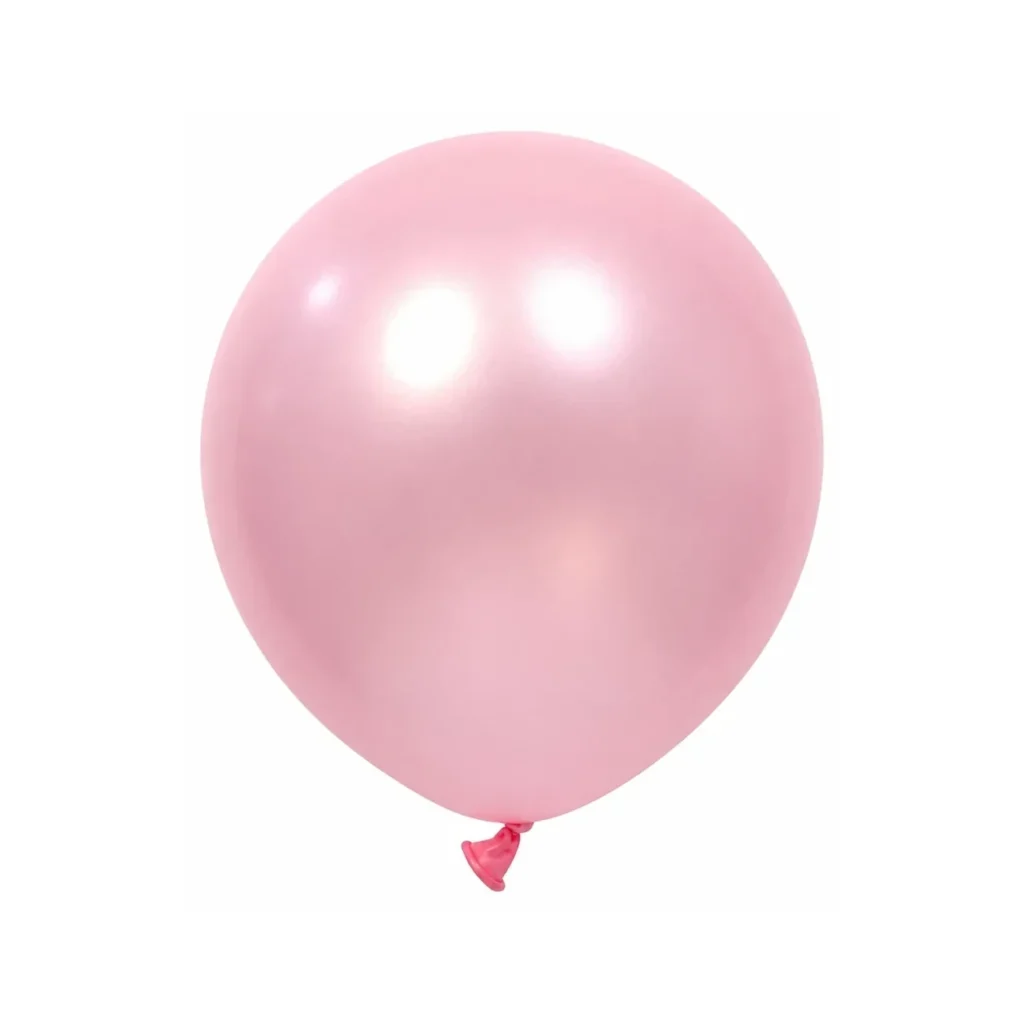 10 inch pearl light pink latex balloon