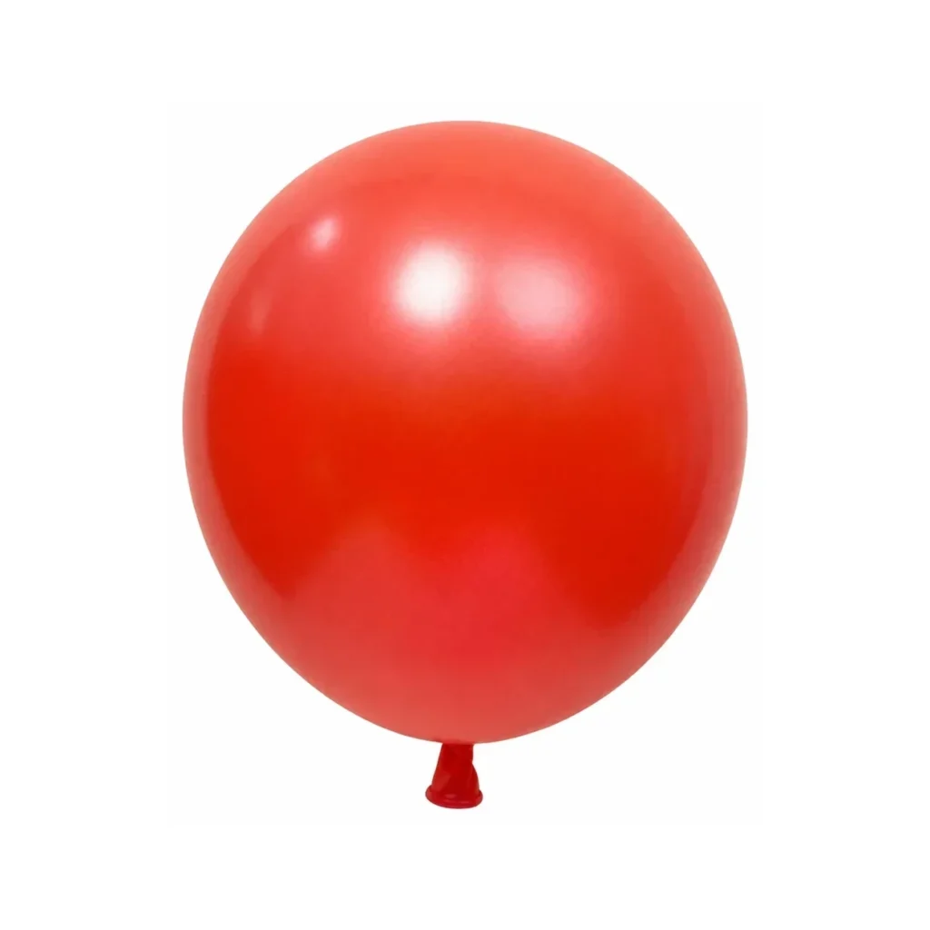 10 inch pearl red latex balloon