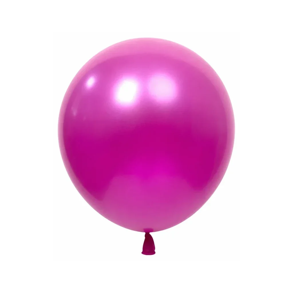 10 inch pearl rose red latex balloon