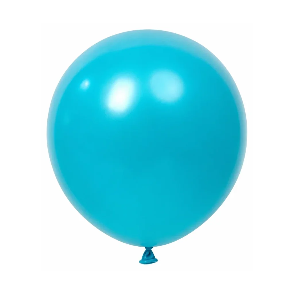 10 inch pearl sky blue latex balloon
