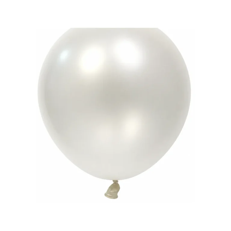 10 inch pearl white latex balloon