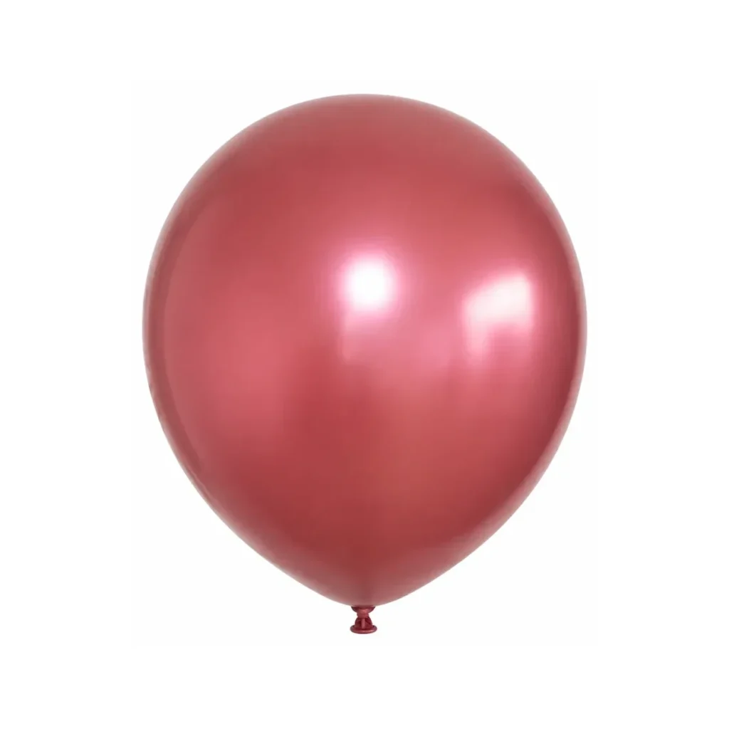 10 inch pearl wine red latex balloon