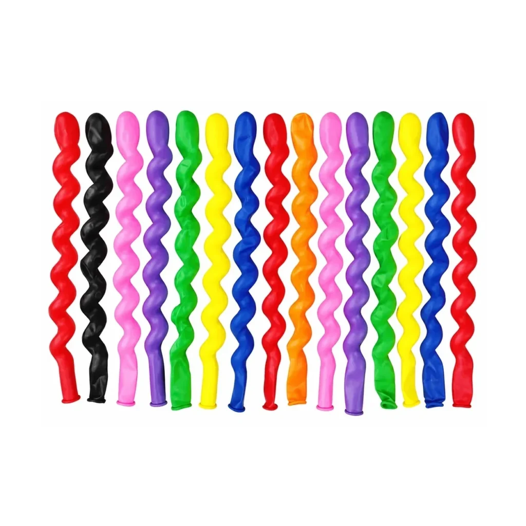 Spiral Shaped Latex Balloons wholesale product image 1