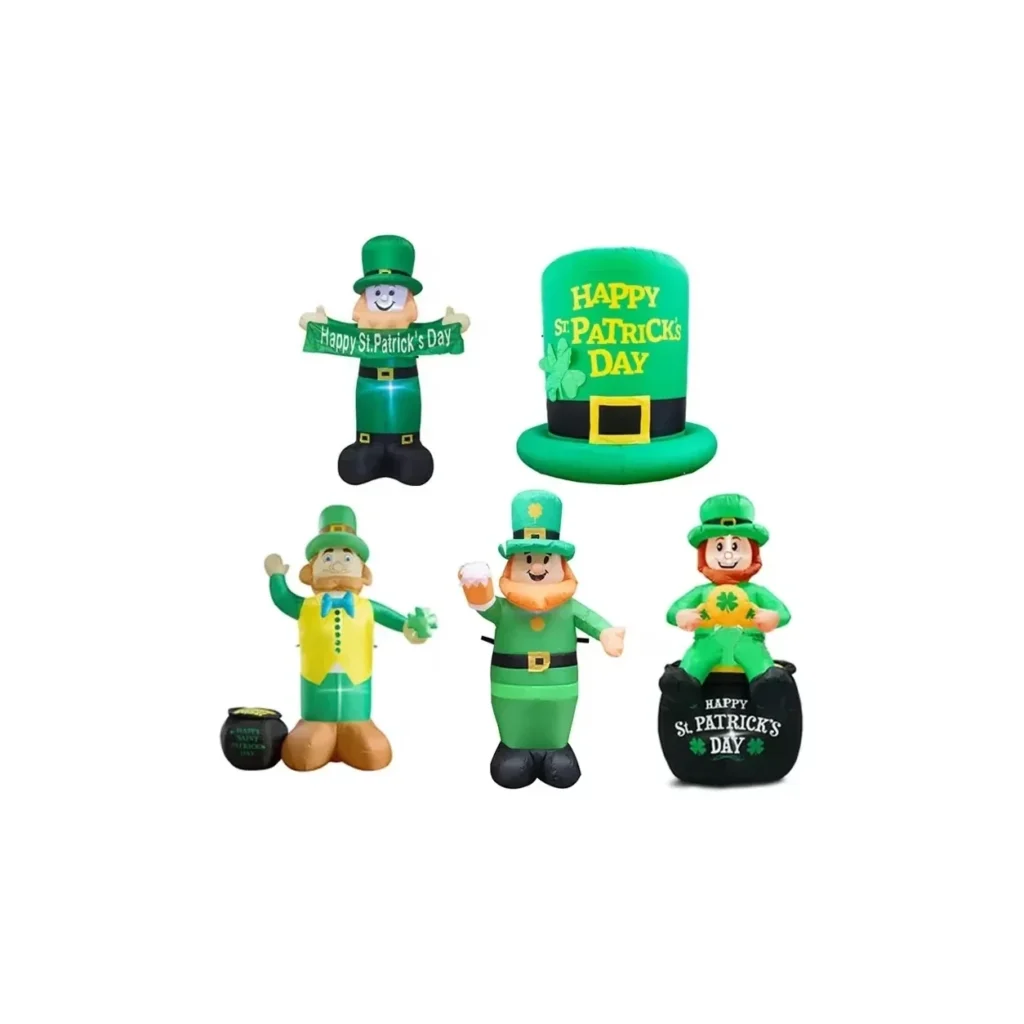St Patricks Day Leprechaun Foil Balloons wholesale seasonal balloon image 1