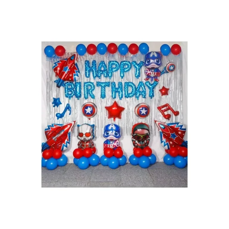 Superhero Theme Birthday Party Balloon Kit wholesale party balloon image 1