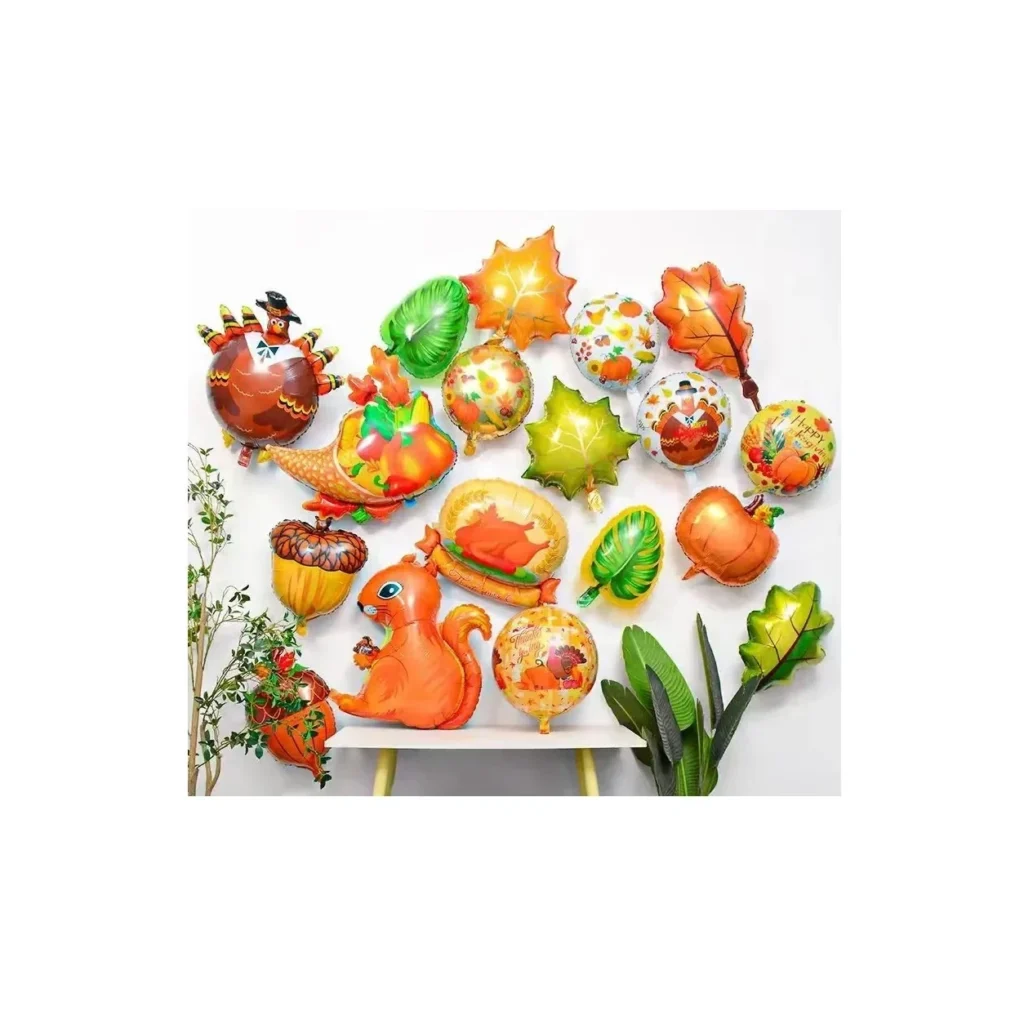 Thanksgiving Turkey Foil Balloons wholesale seasonal balloon image 1