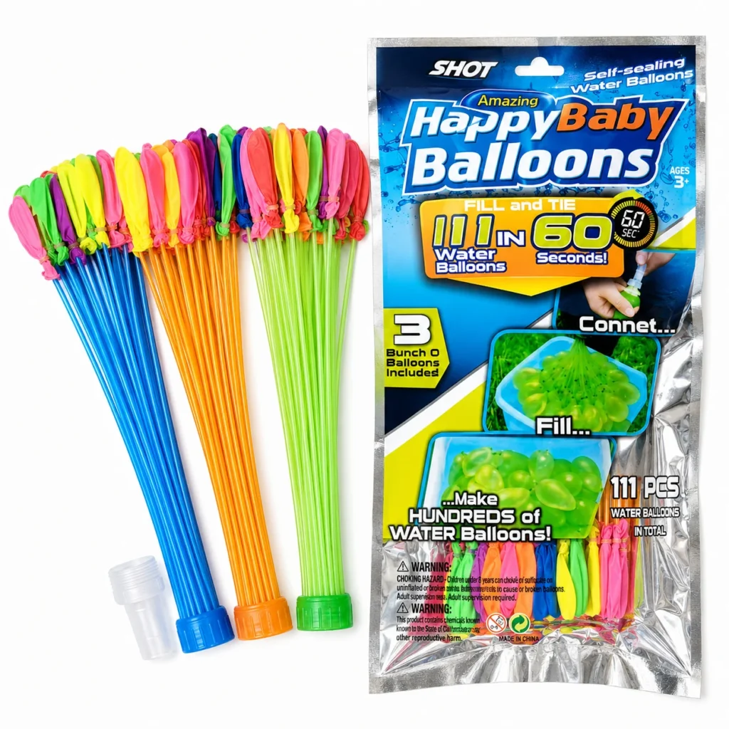111 Pcs Self-Sealing Water Balloons wholesale product image 1