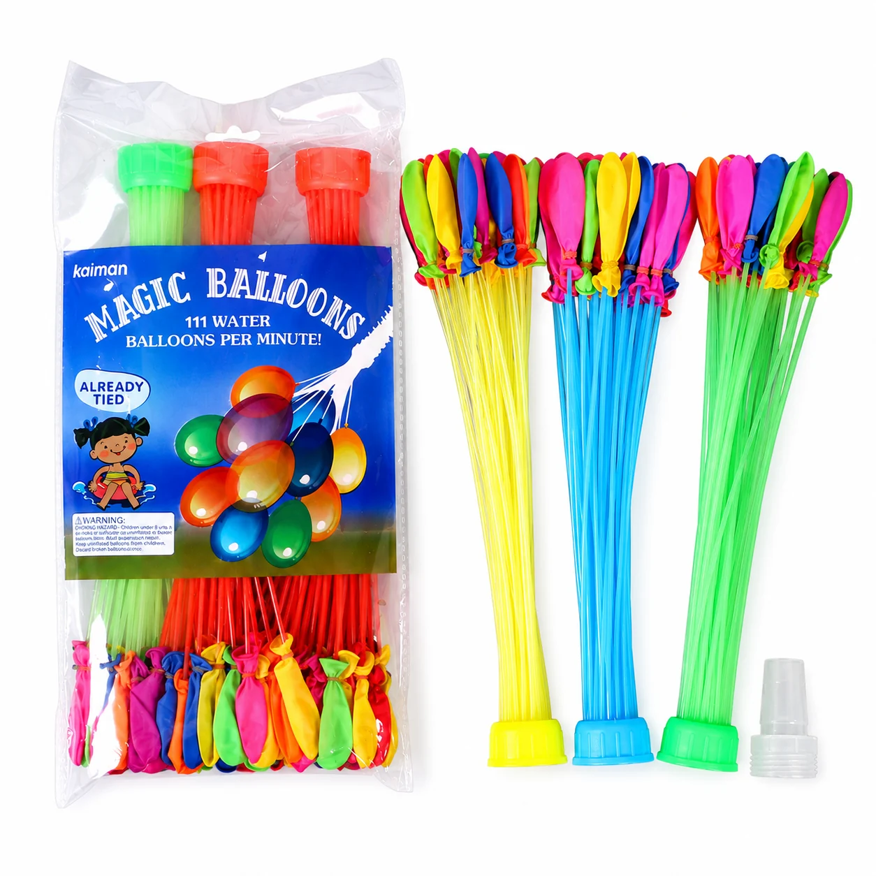 111 Pcs Self-Sealing Water Balloons wholesale product image 2