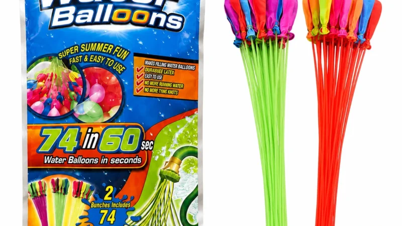 74 Pcs Self-Sealing Water Balloons wholesale product image 1