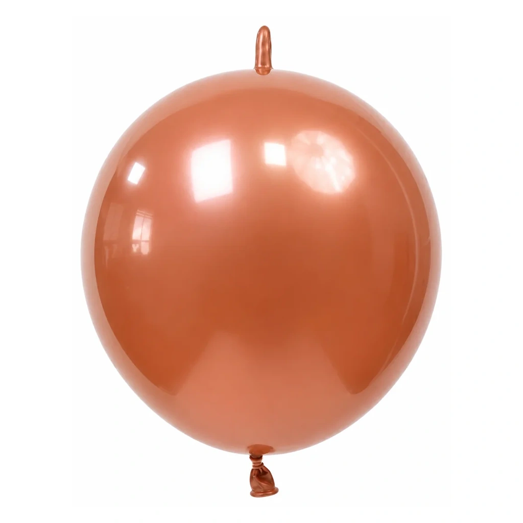 10 Inch Metallic Linking Balloons wholesale product image 1