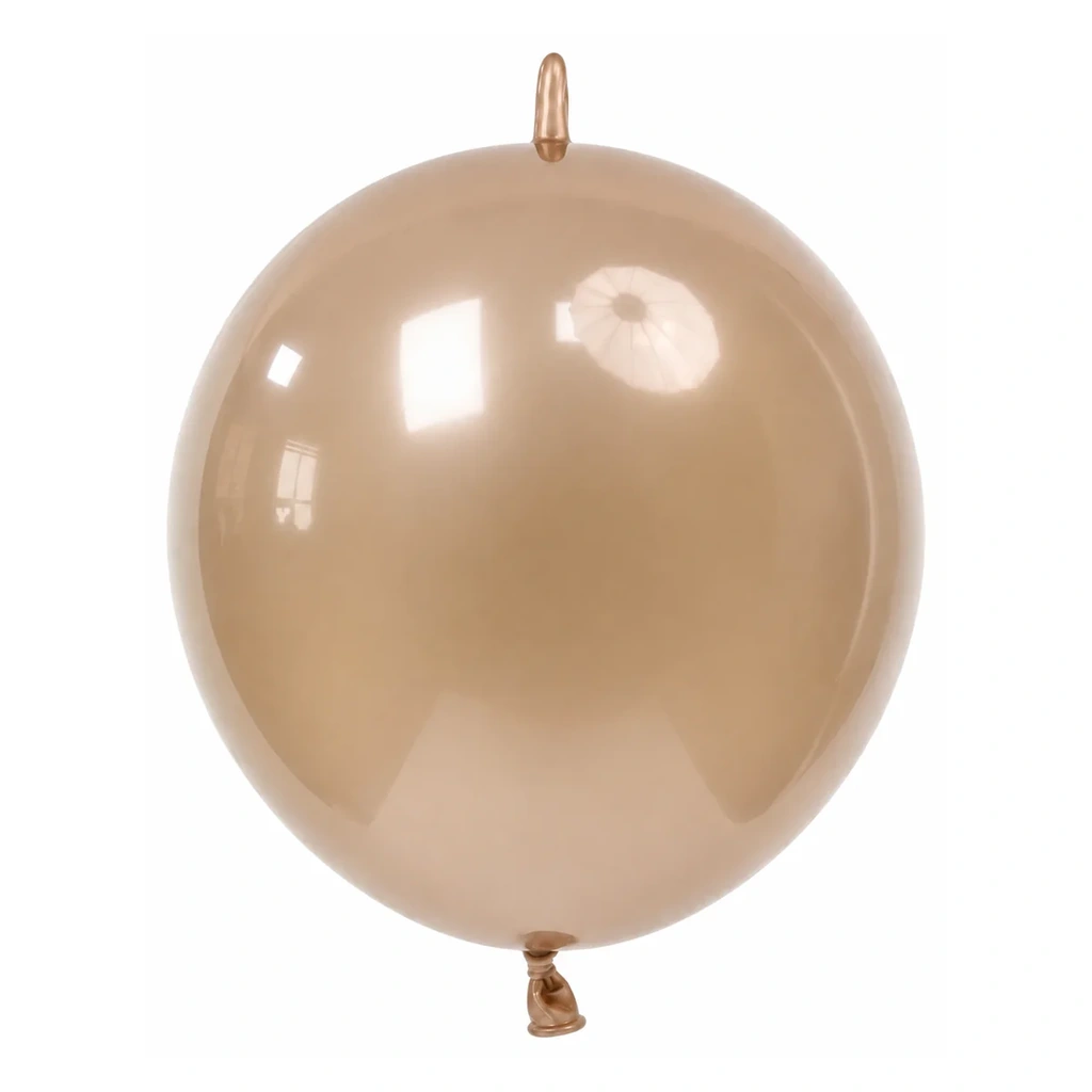12 Inch Metallic Linking Balloons wholesale product image 1