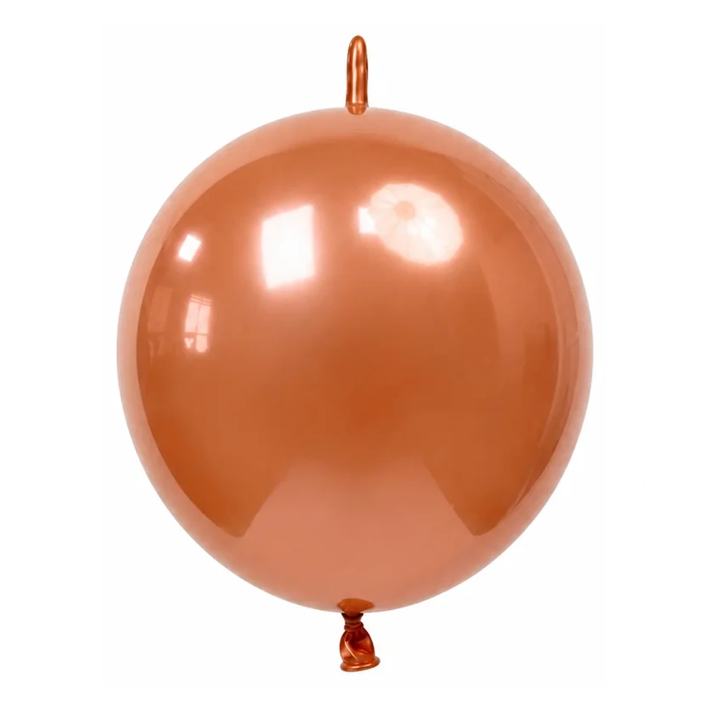 6 Inch Metallic Linking Balloons wholesale product image 1