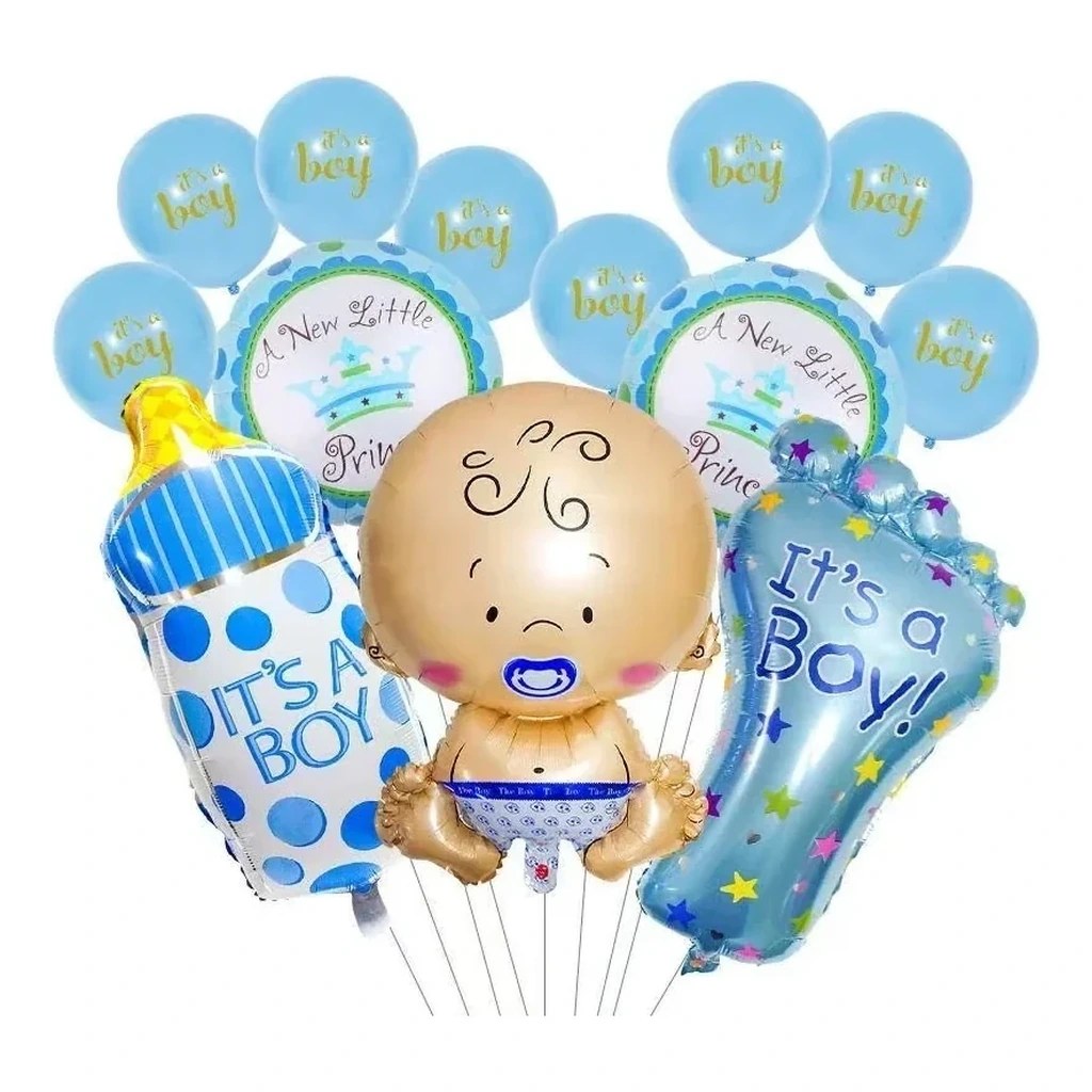 Baby Boy Foil Balloons wholesale party balloon image 1