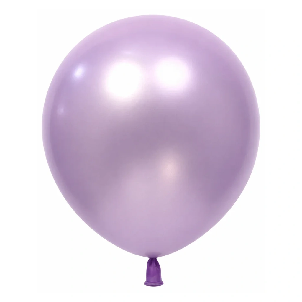 10 inch pearl lavender latex balloon