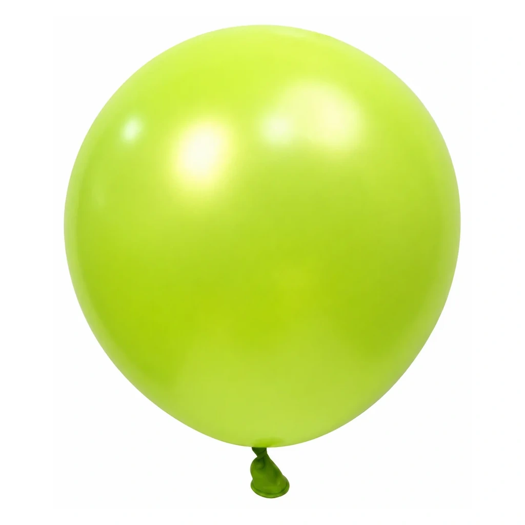 10 inch pearl light green latex balloon