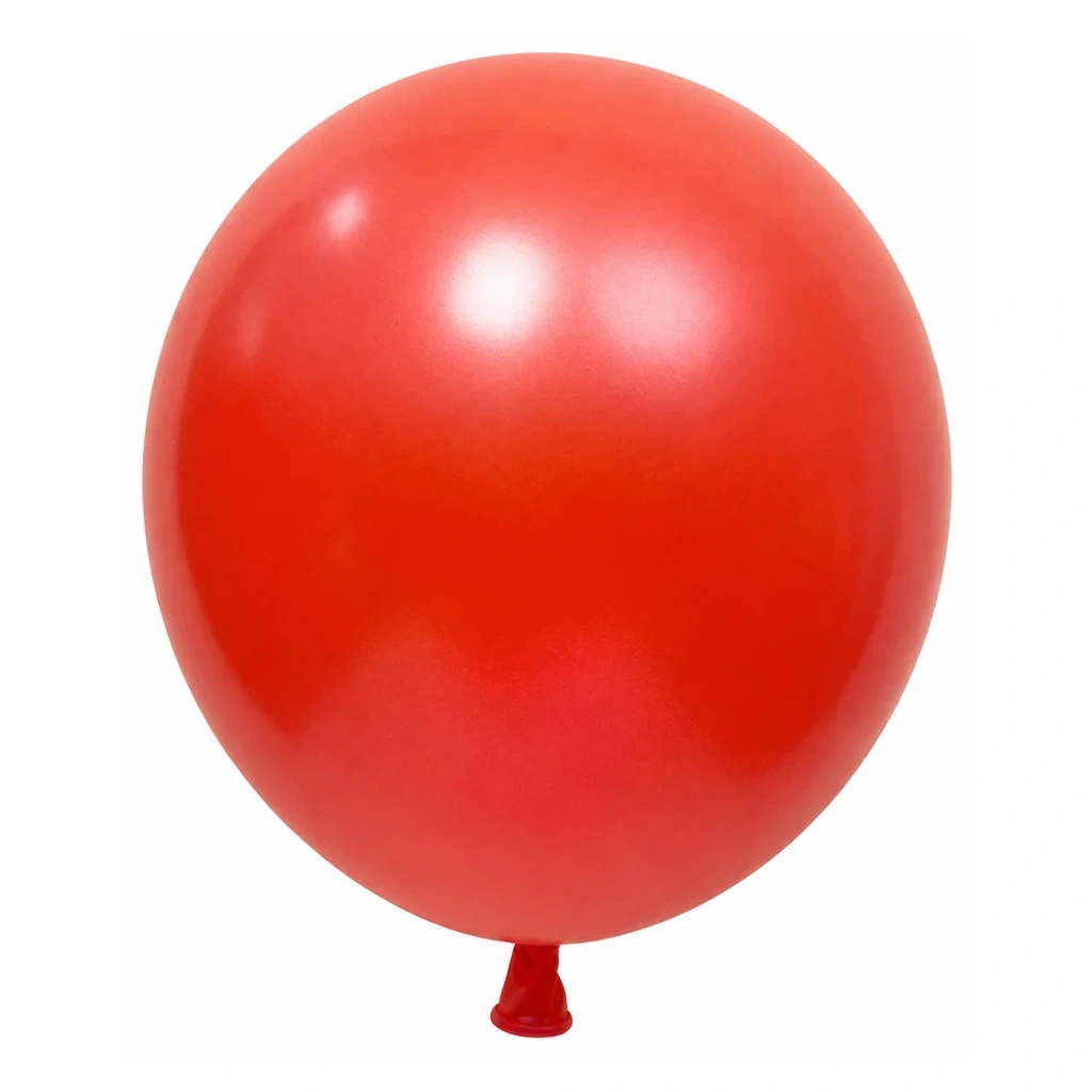 10 inch pearl red latex balloon
