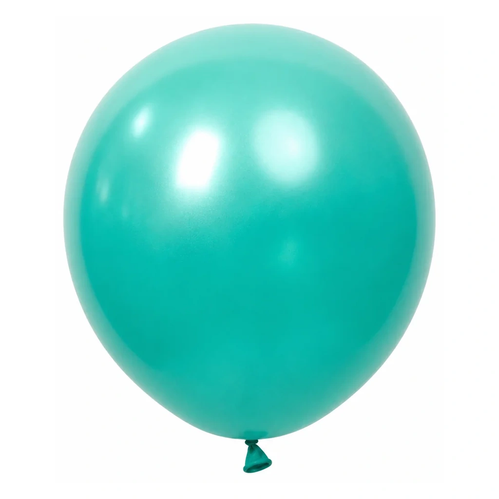 10 inch pearl tiffany blue latex balloon