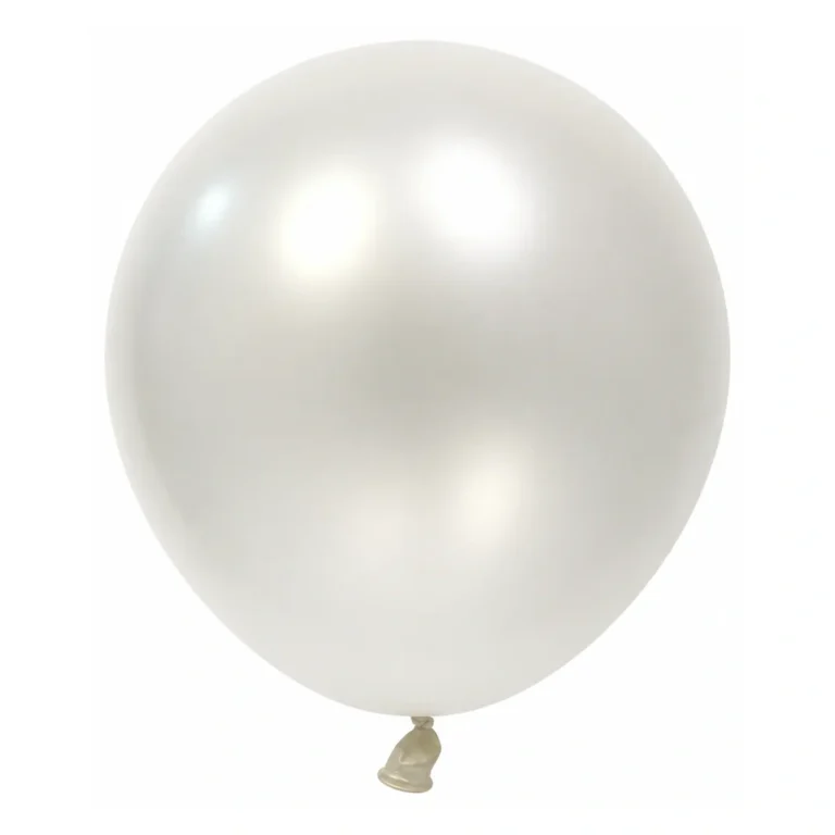 10 inch pearl white latex balloon