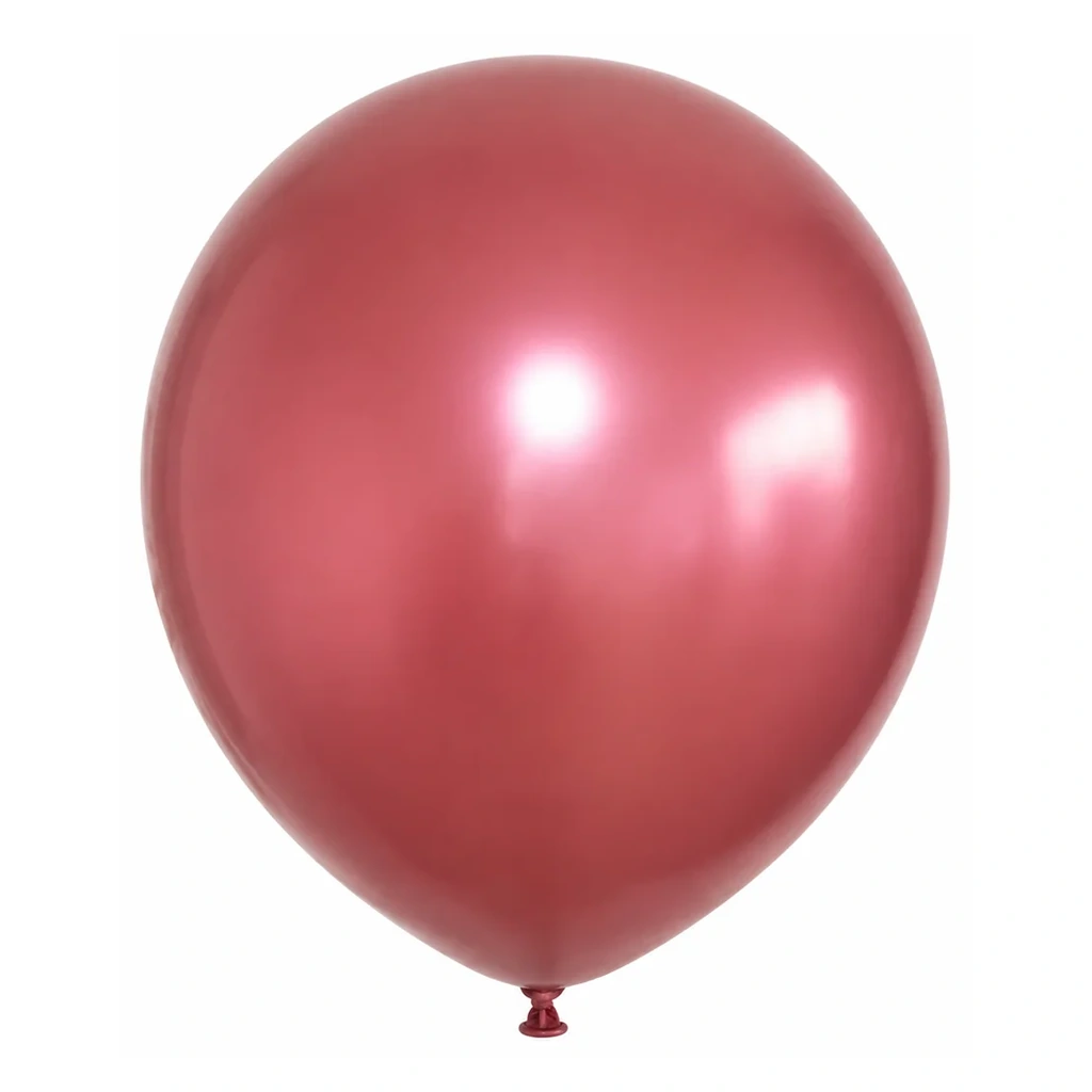 10 inch pearl wine red latex balloon