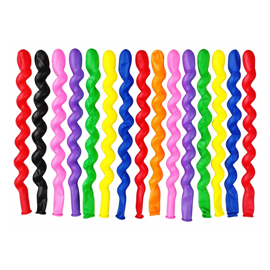 Spiral Shaped Latex Balloons wholesale product image 1