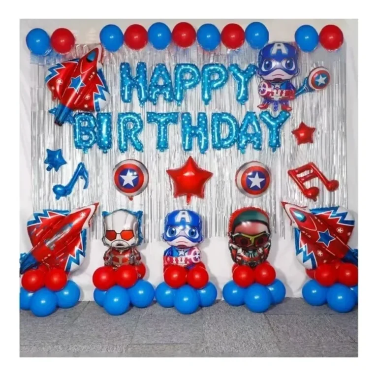 Superhero Theme Birthday Party Balloon Kit wholesale party balloon image 1
