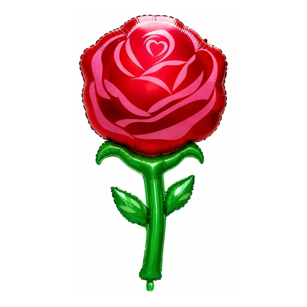 Valentines Day Rose Foil Balloons wholesale seasonal balloon image 1